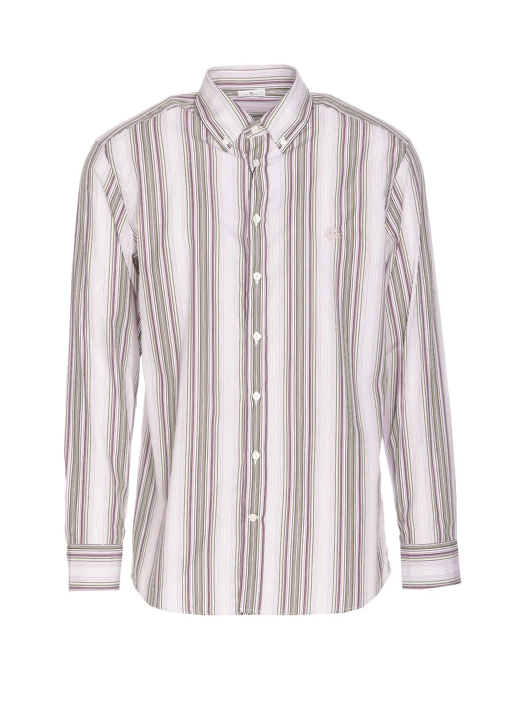 Etro Striped Long-Sleeved Shirt