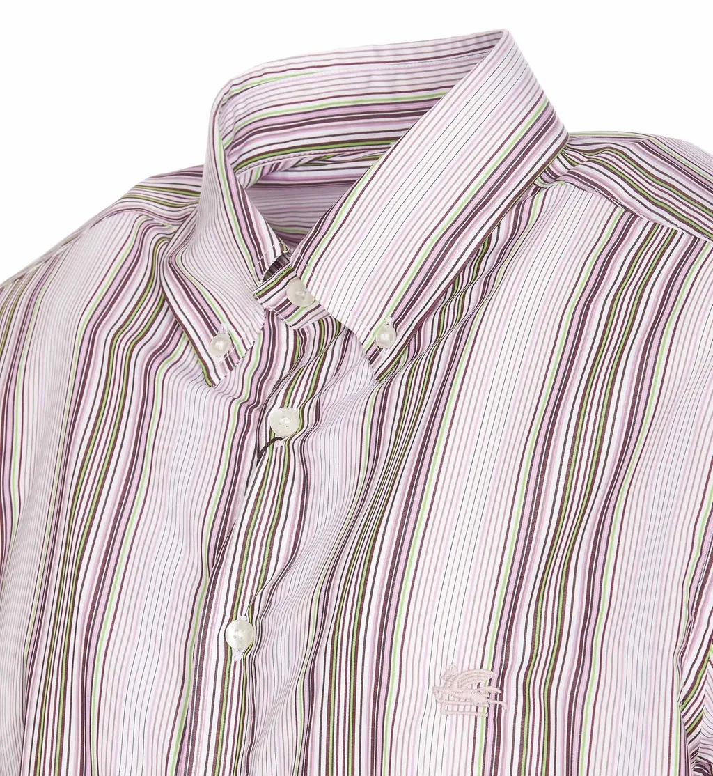 Etro Striped Long-Sleeved Shirt
