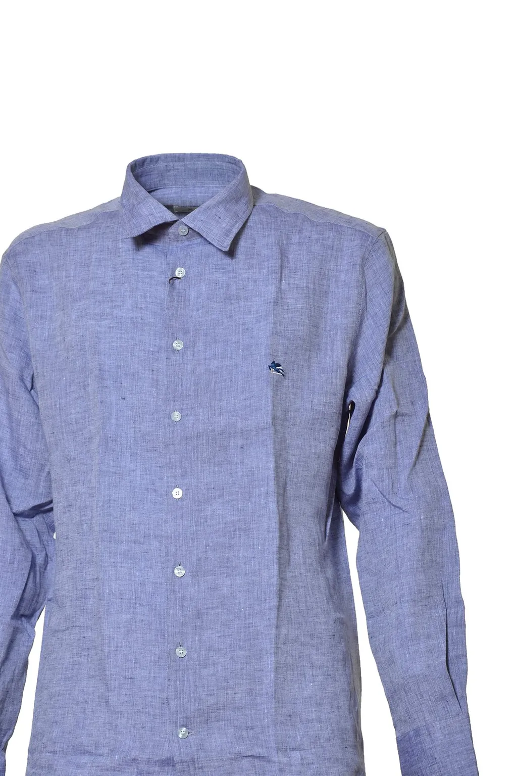 Etro Logo Embroidered Buttoned Shirt