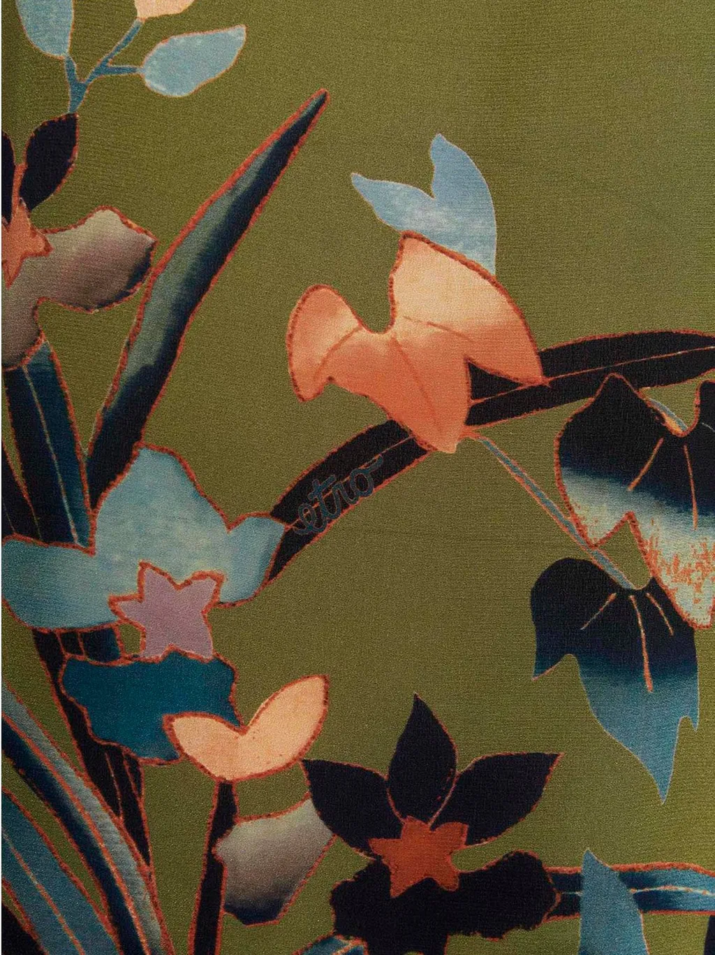 Etro Floral-Pattern Buttoned Shirt