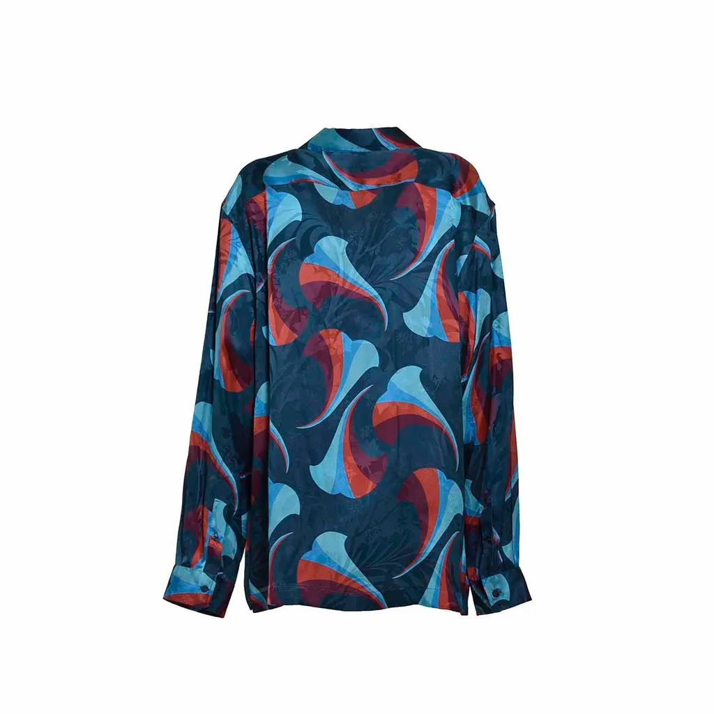 Etro Logo Embroidered Floral-Printed Bowling Shirt