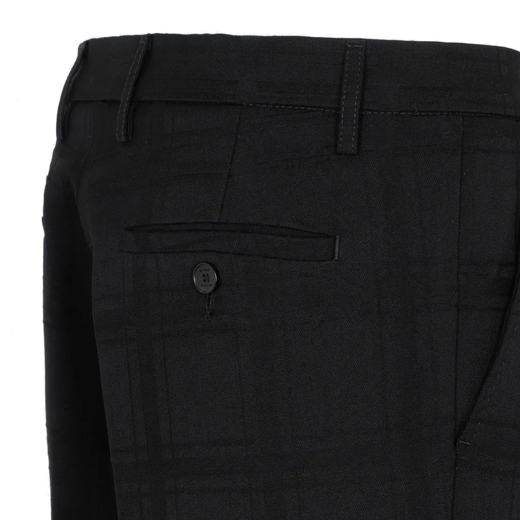 Etro Checked Straight Leg Trousers
