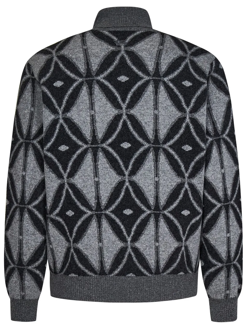 Etro Pattern Intarsia Roll-Neck Knitted Jumper