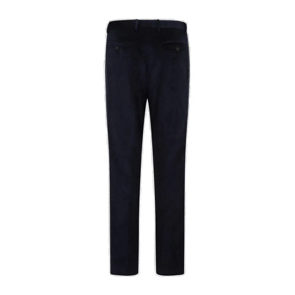 Etro Floral Tape Corduroy Trousers