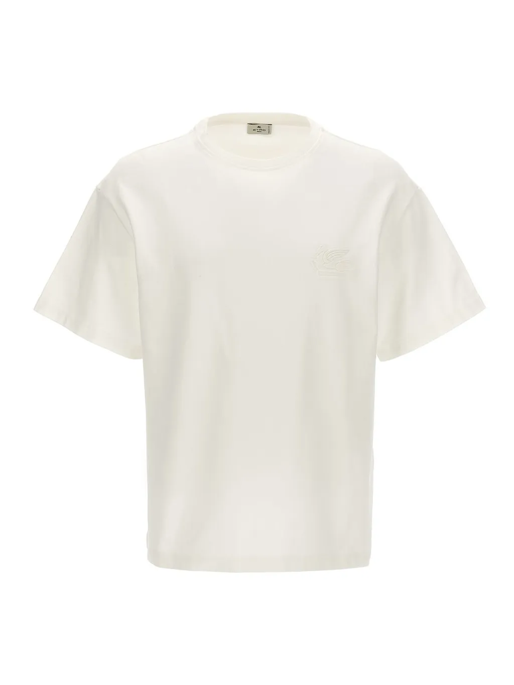 Etro Logo Detailed Crewneck T-Shirt