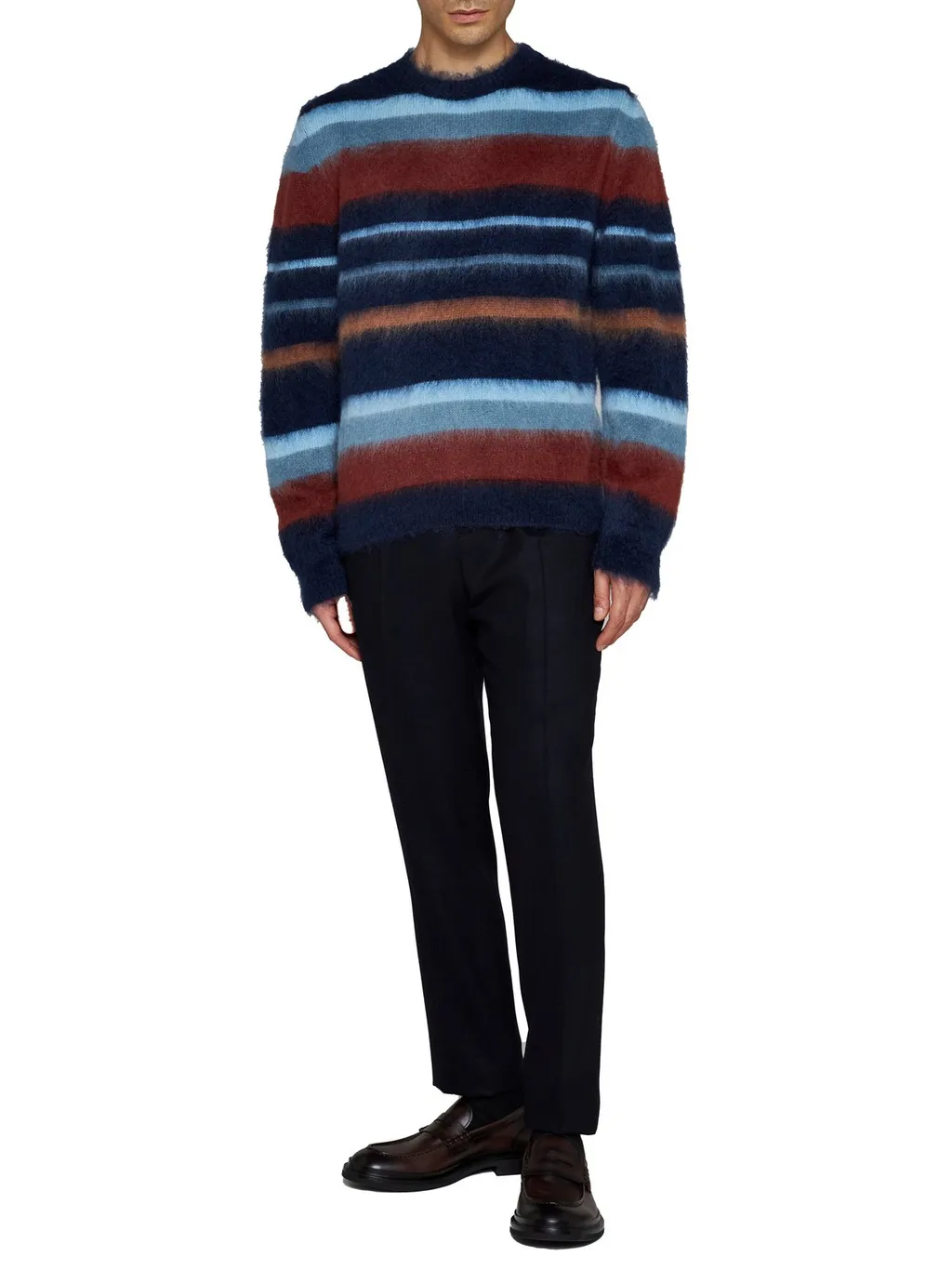 Etro Box-Pleated Tailored Chinos