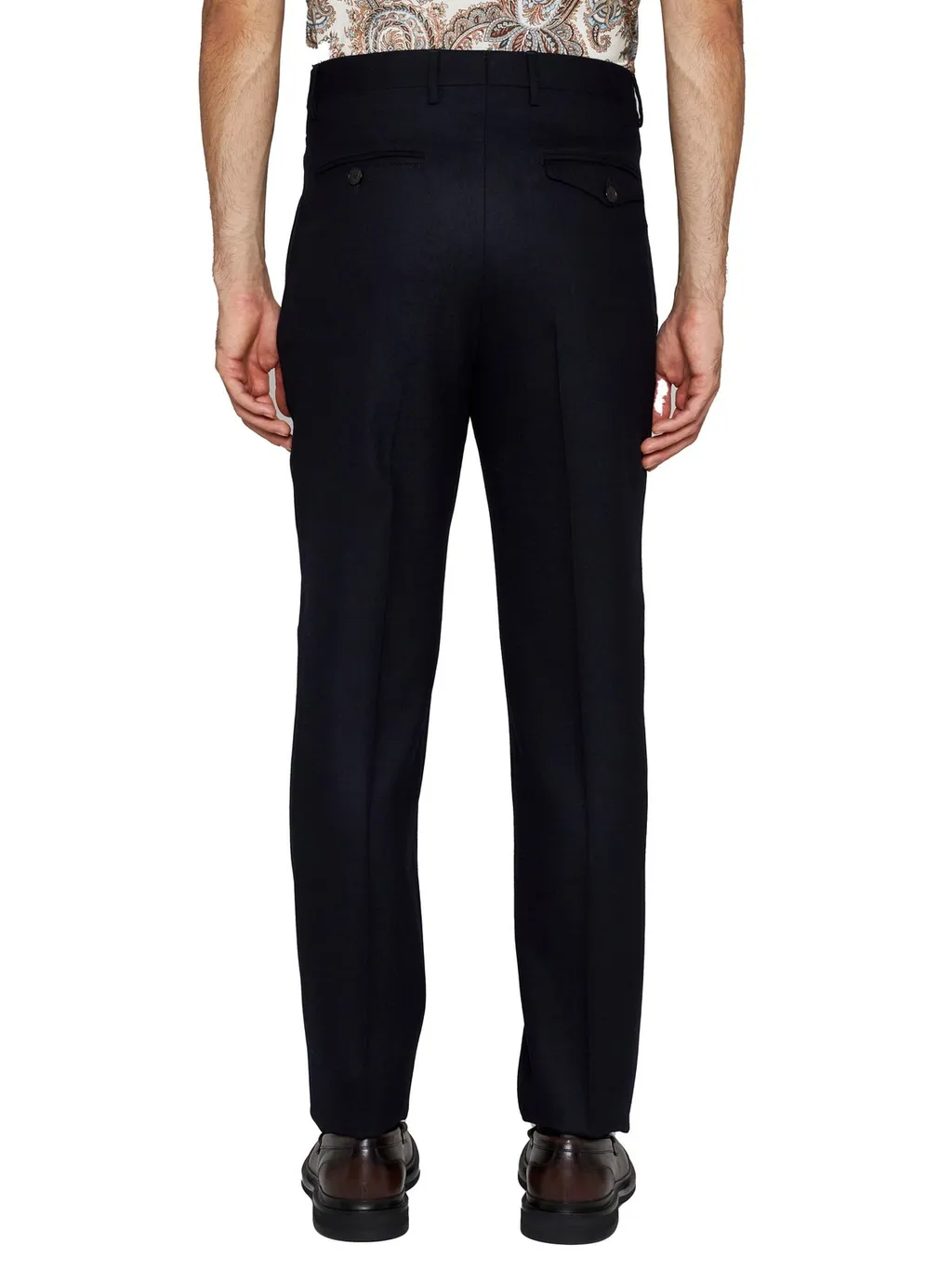 Etro Box-Pleated Tailored Chinos