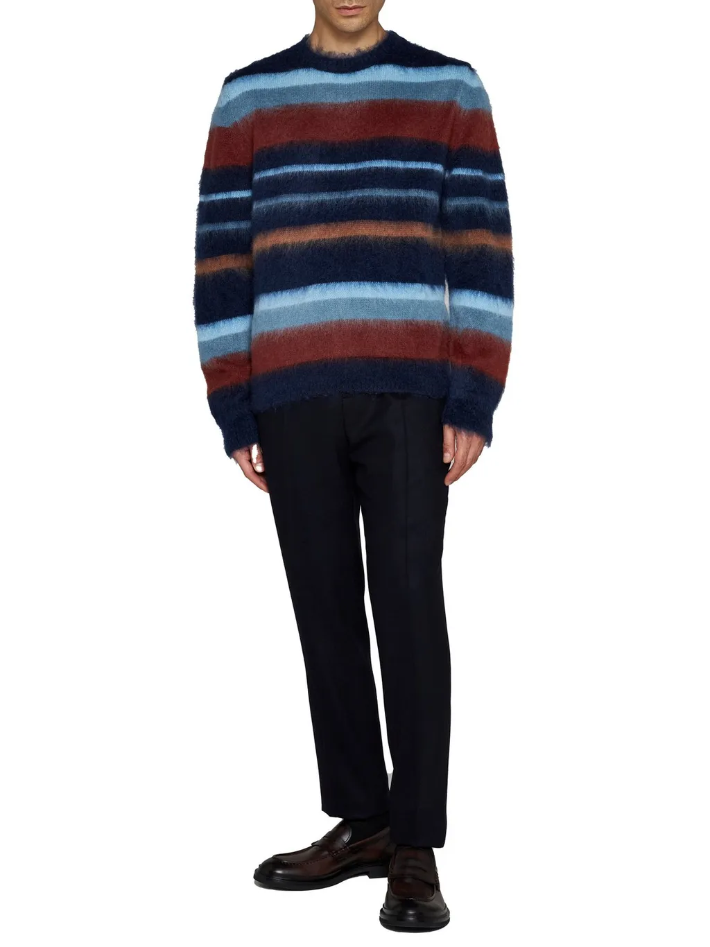 Etro Striped Crewneck Jumper