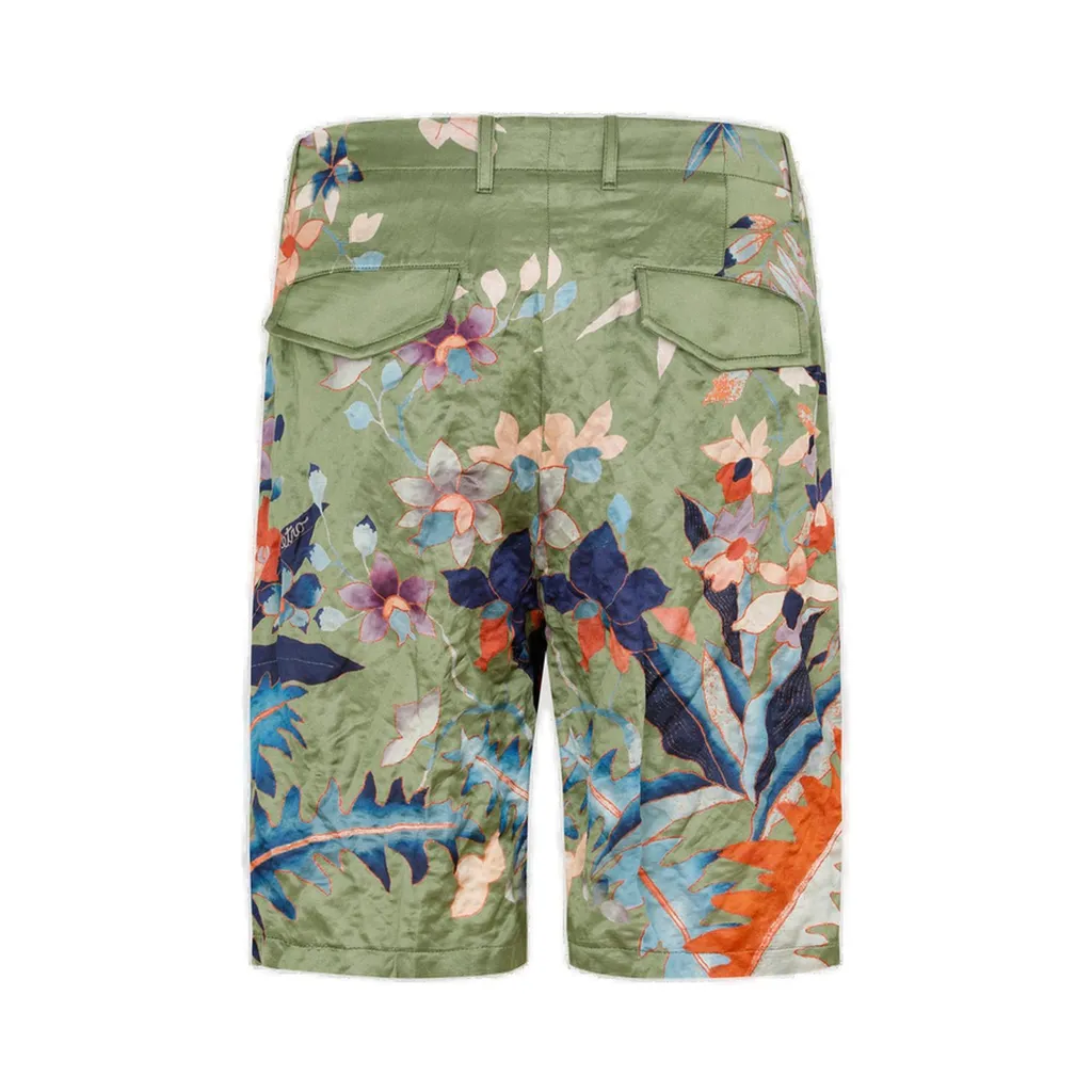 Etro Floral Print Shorts