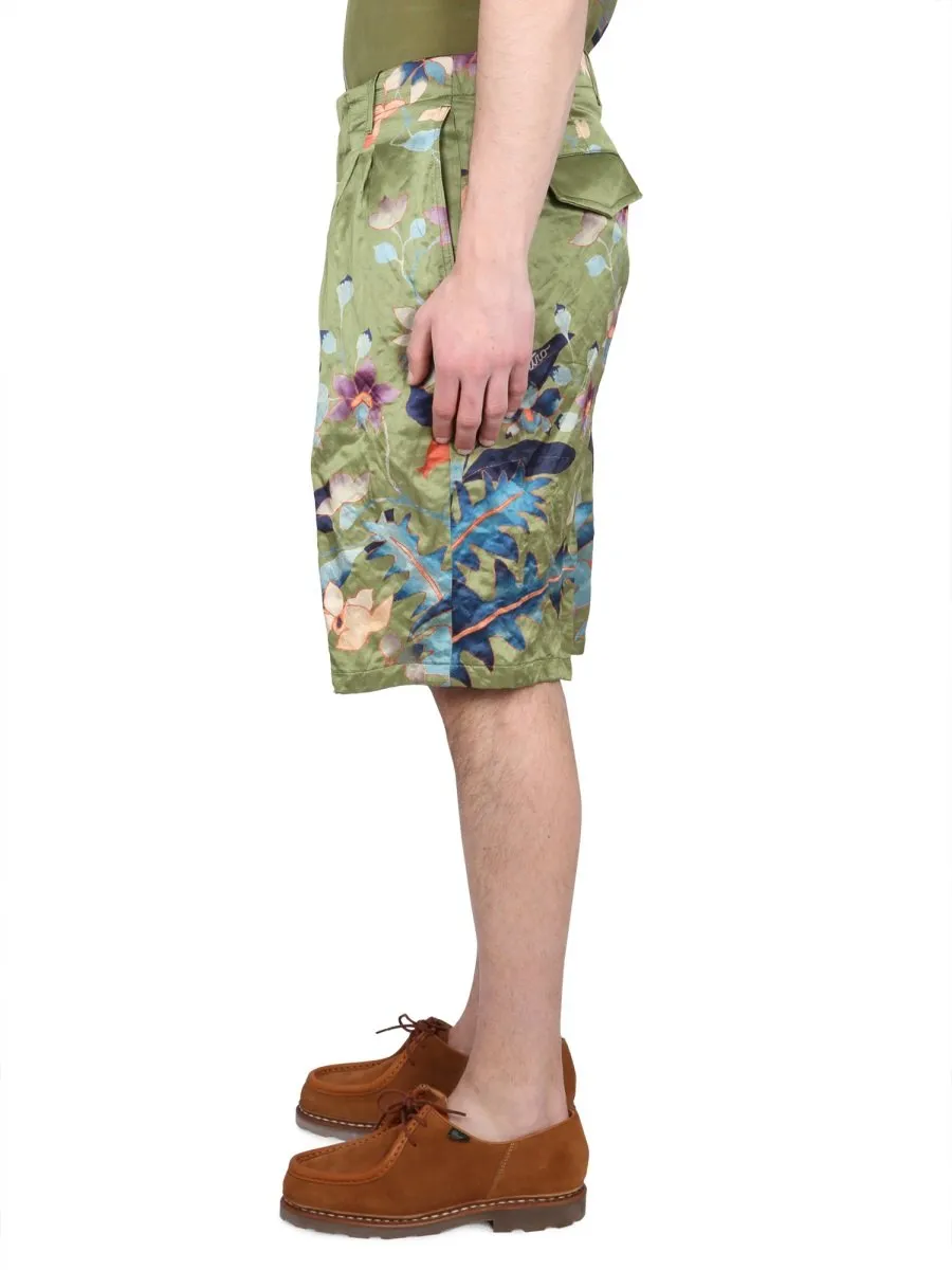 Etro Floral Print Shorts