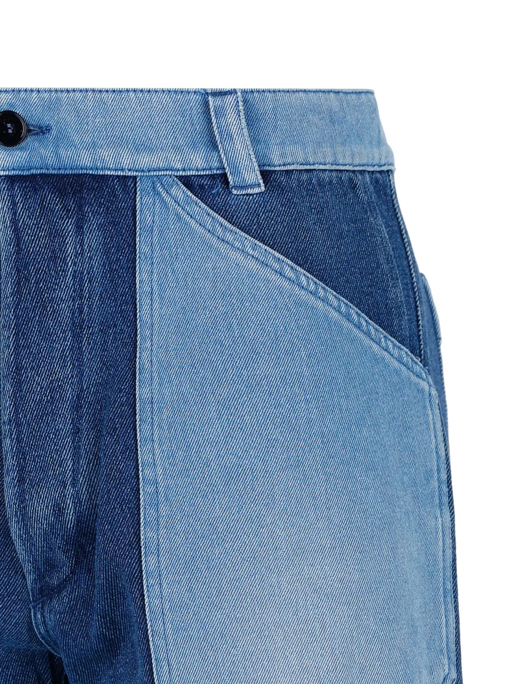 Etro Patchwork Logo-Embossed Straight-Leg Jeans