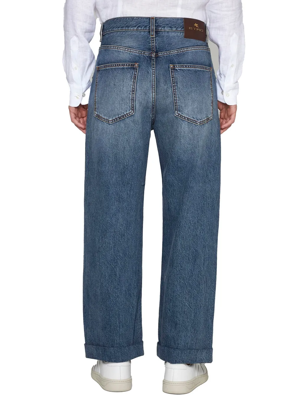 Etro Straight-Leg Mid-Rise Jeans