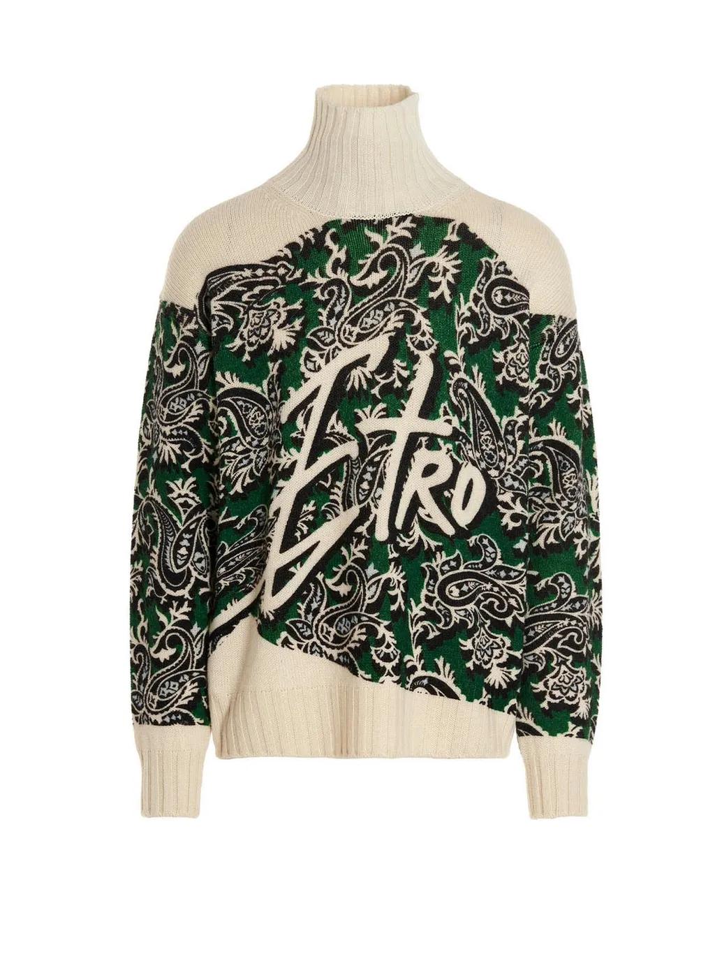 Etro Roll-Neck Long Sleeved Knitted Jumper