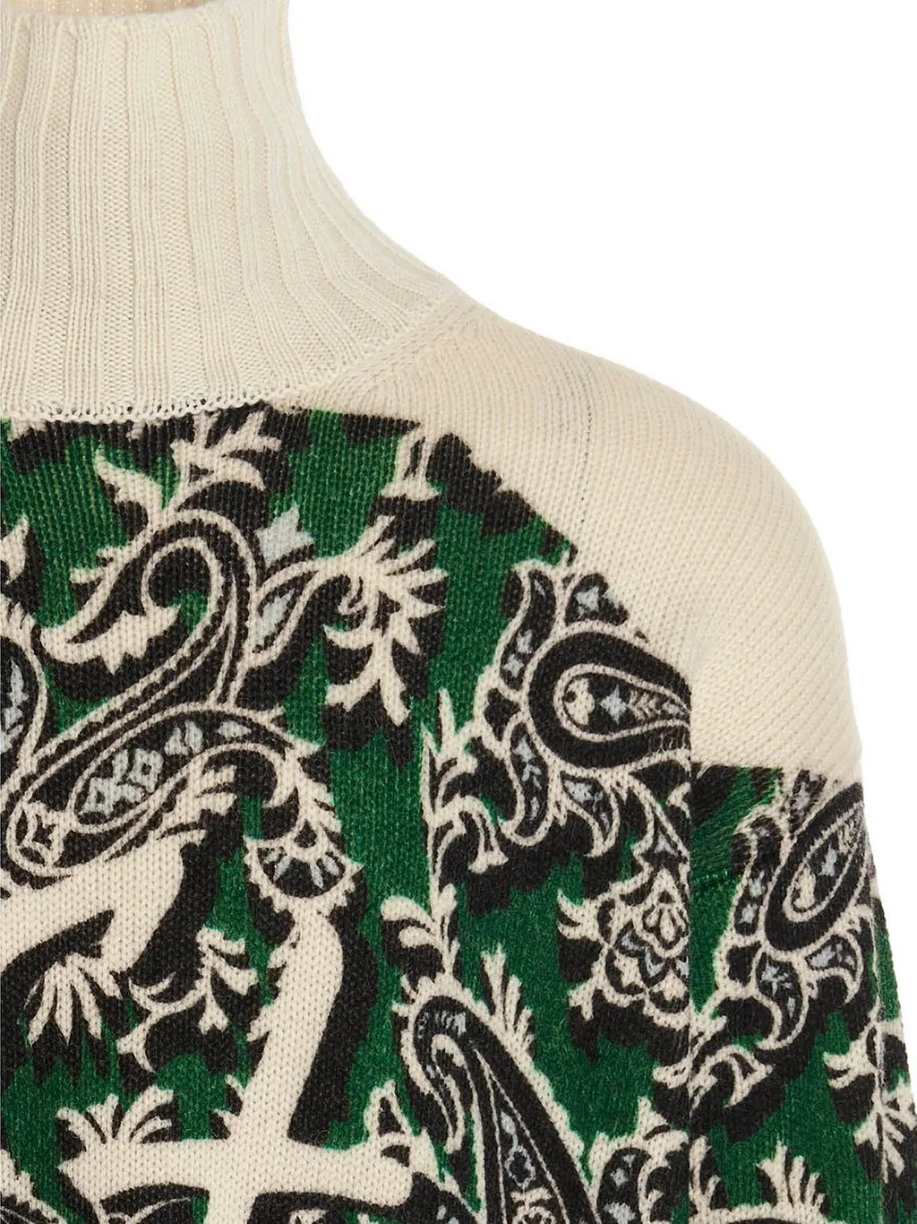 Etro Roll-Neck Long Sleeved Knitted Jumper