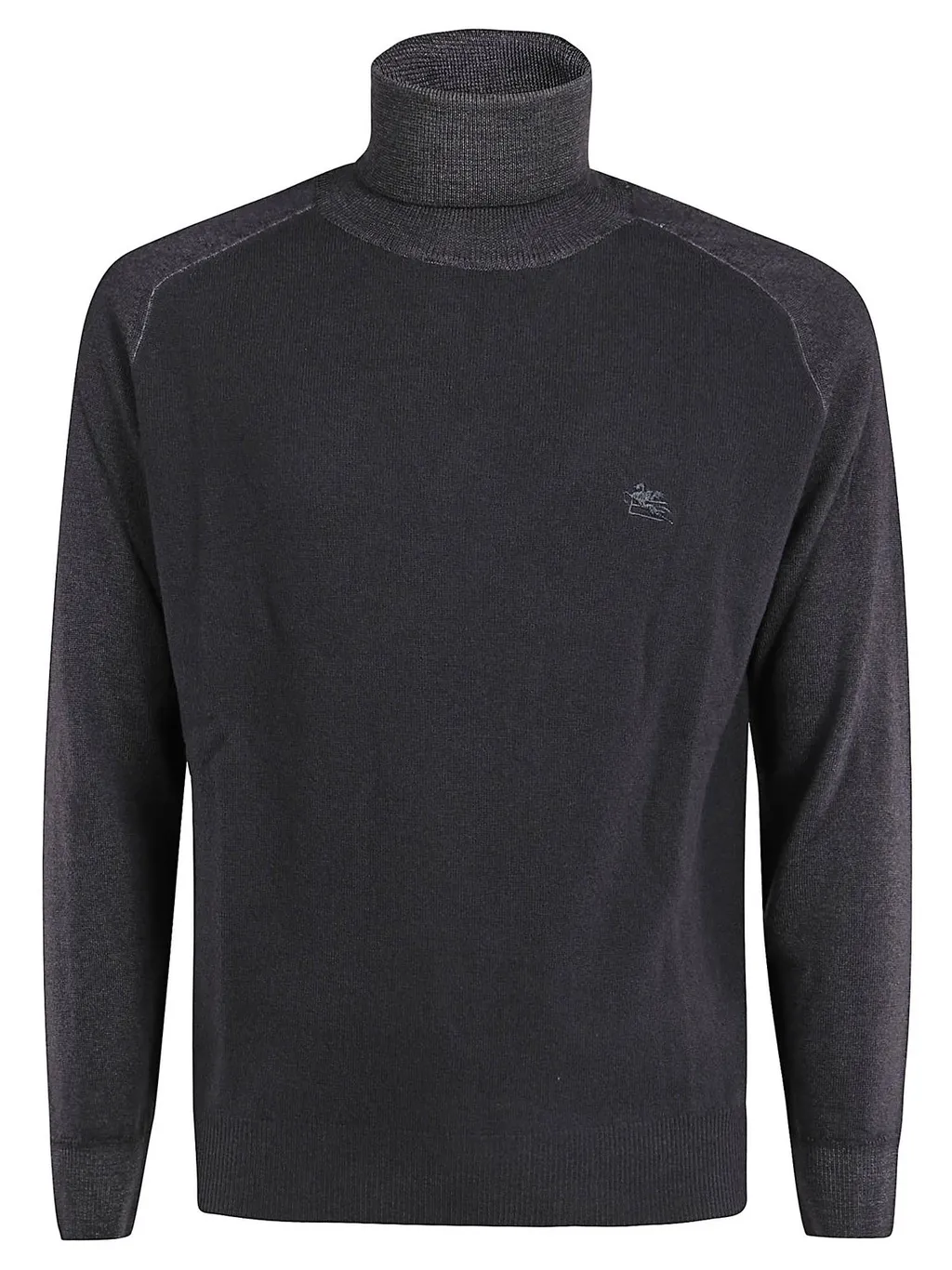 Etro Logo Embroidered Knitted Sweater