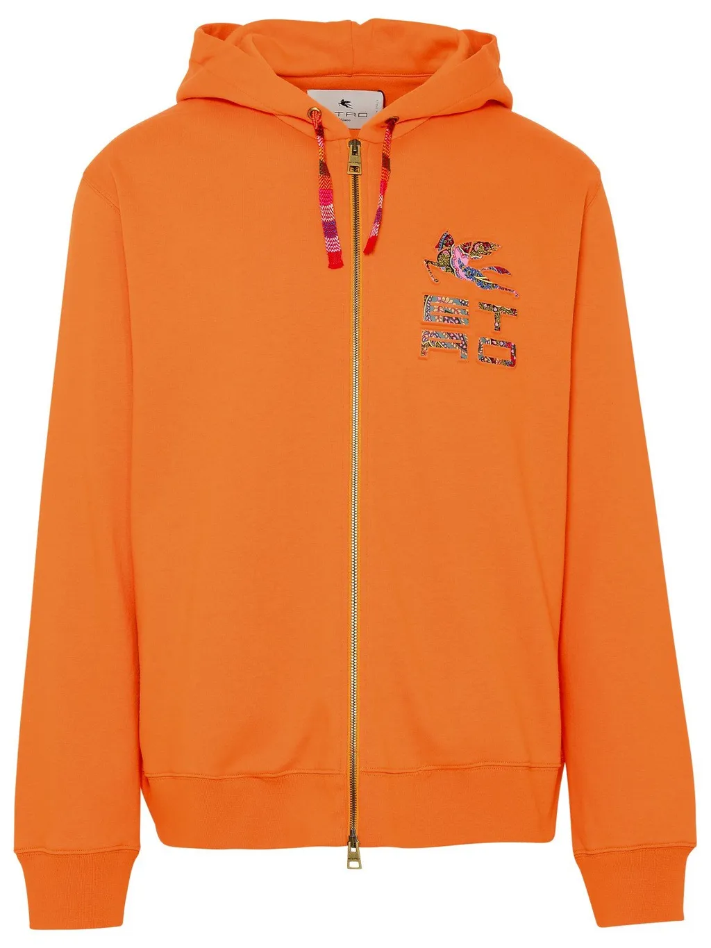 Etro Zip-Up Drawstring Hoodie