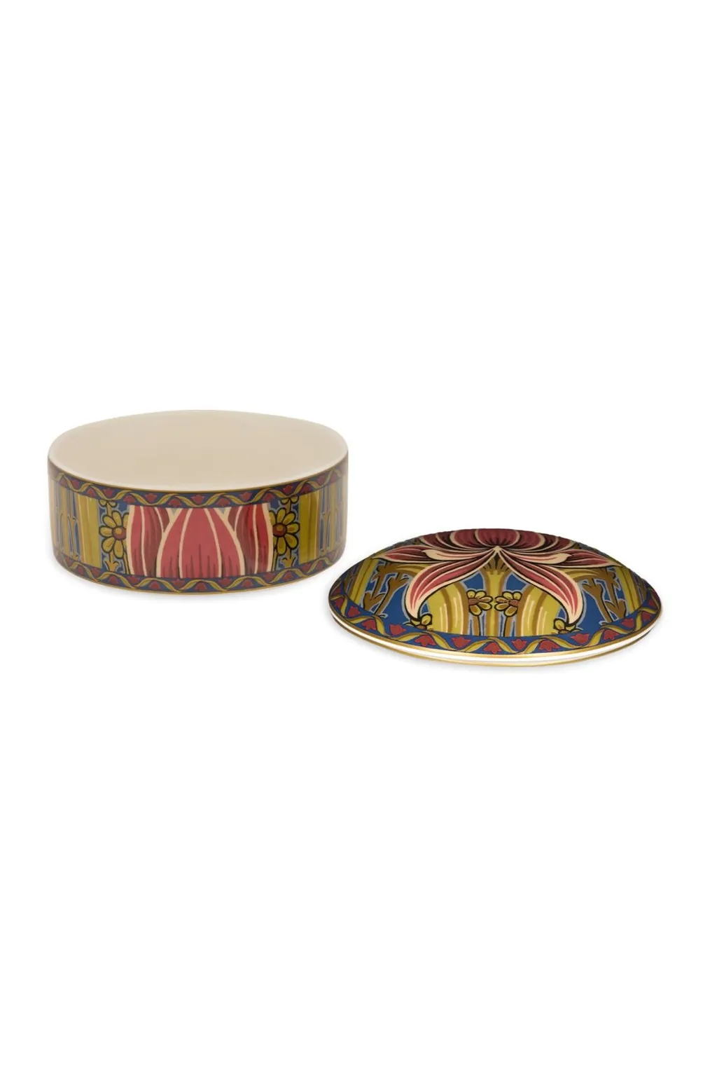 Etro Home Floral Porcelain Jewelry Box
