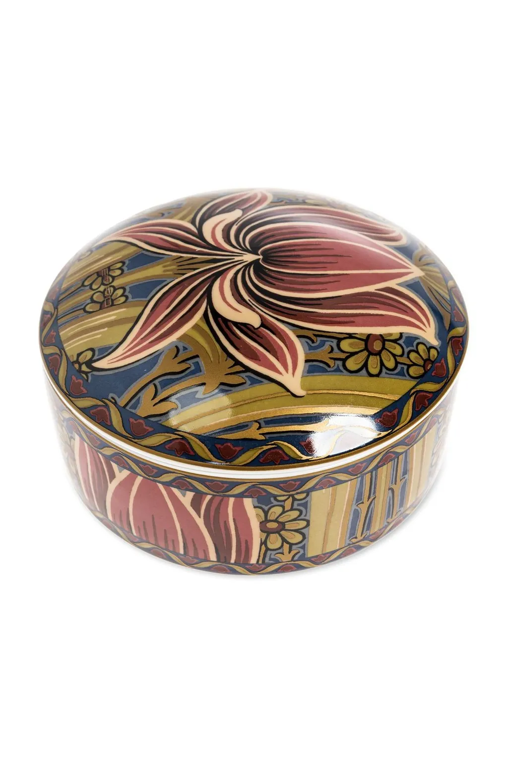 Etro Home Floral Porcelain Jewelry Box