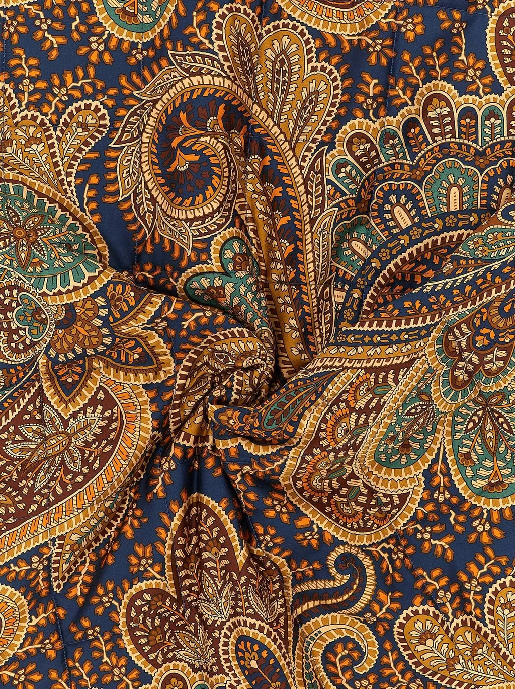 Etro Home Paisley Double-Sided Plaid