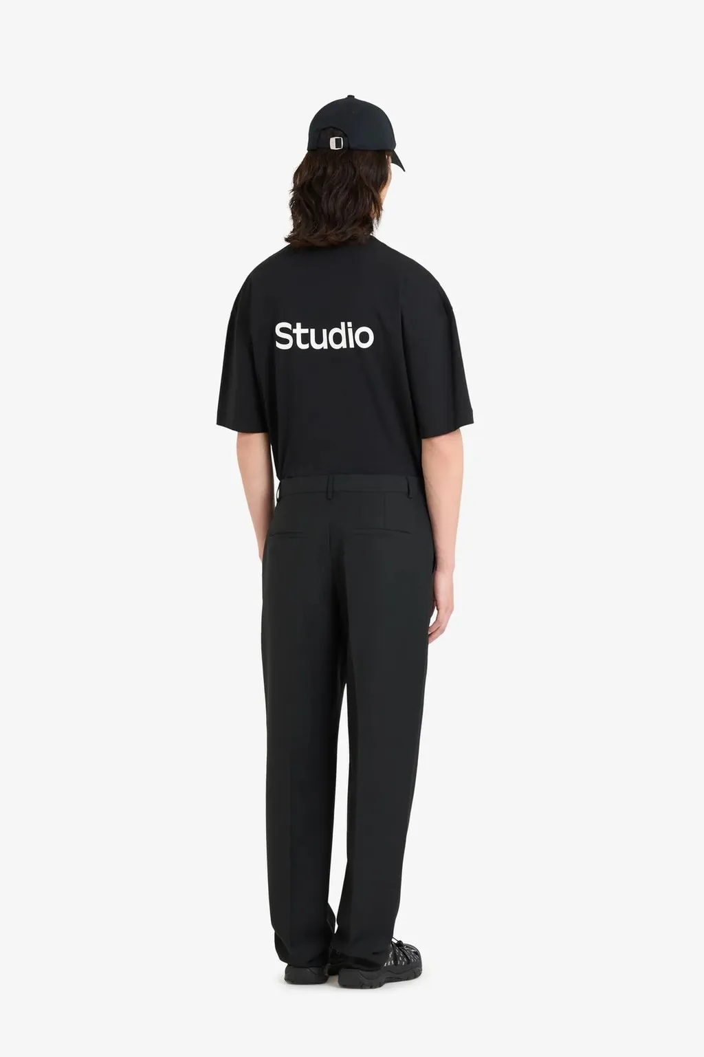 Etudes Wool Straight Suit Pants