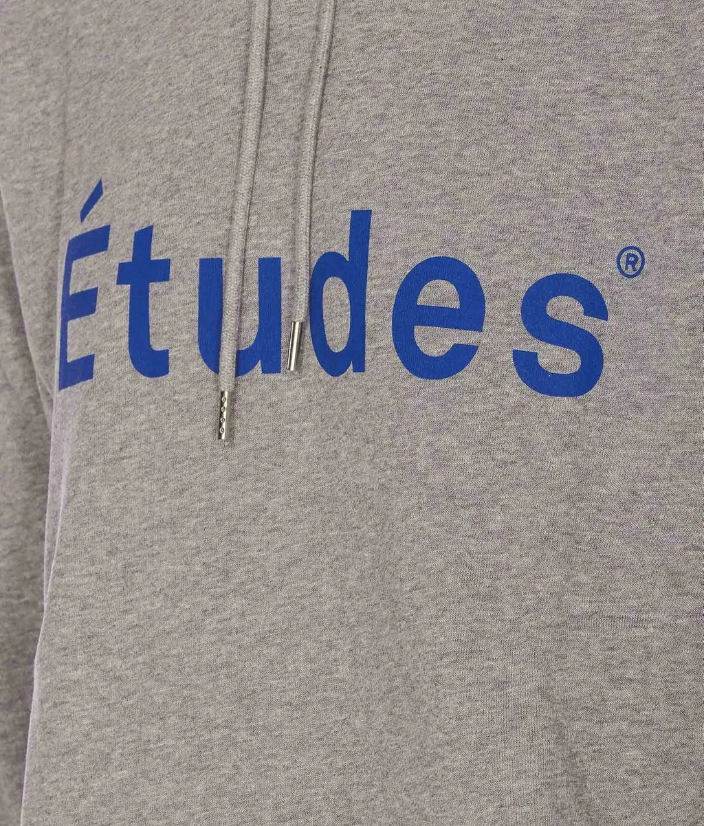 Etudes Logo Printed Drawstring Hoodie