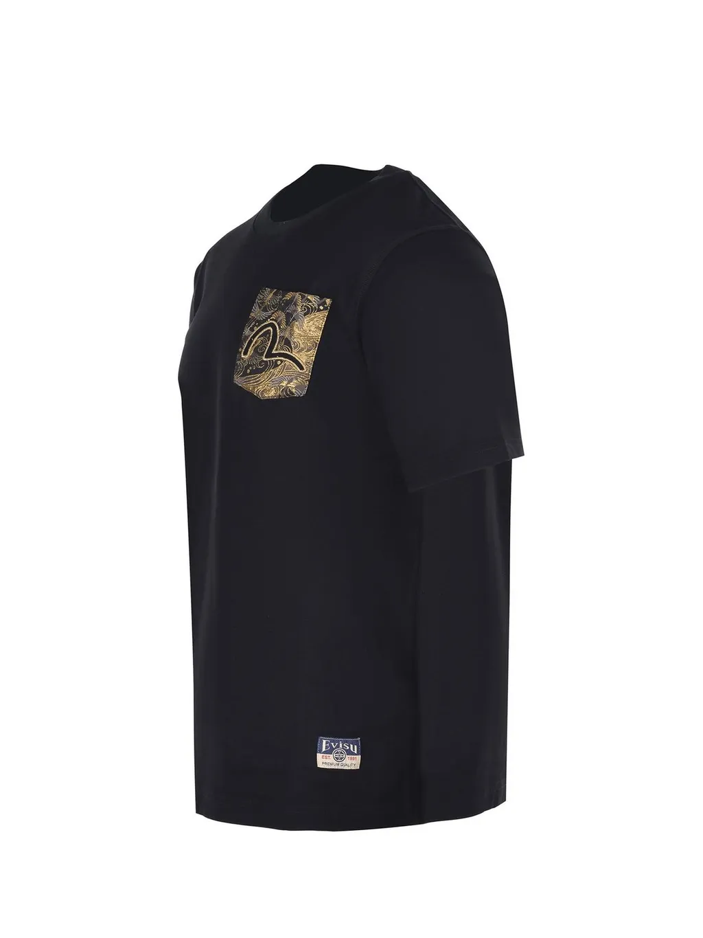 Evisu Embroidered Pocket T-Shirt