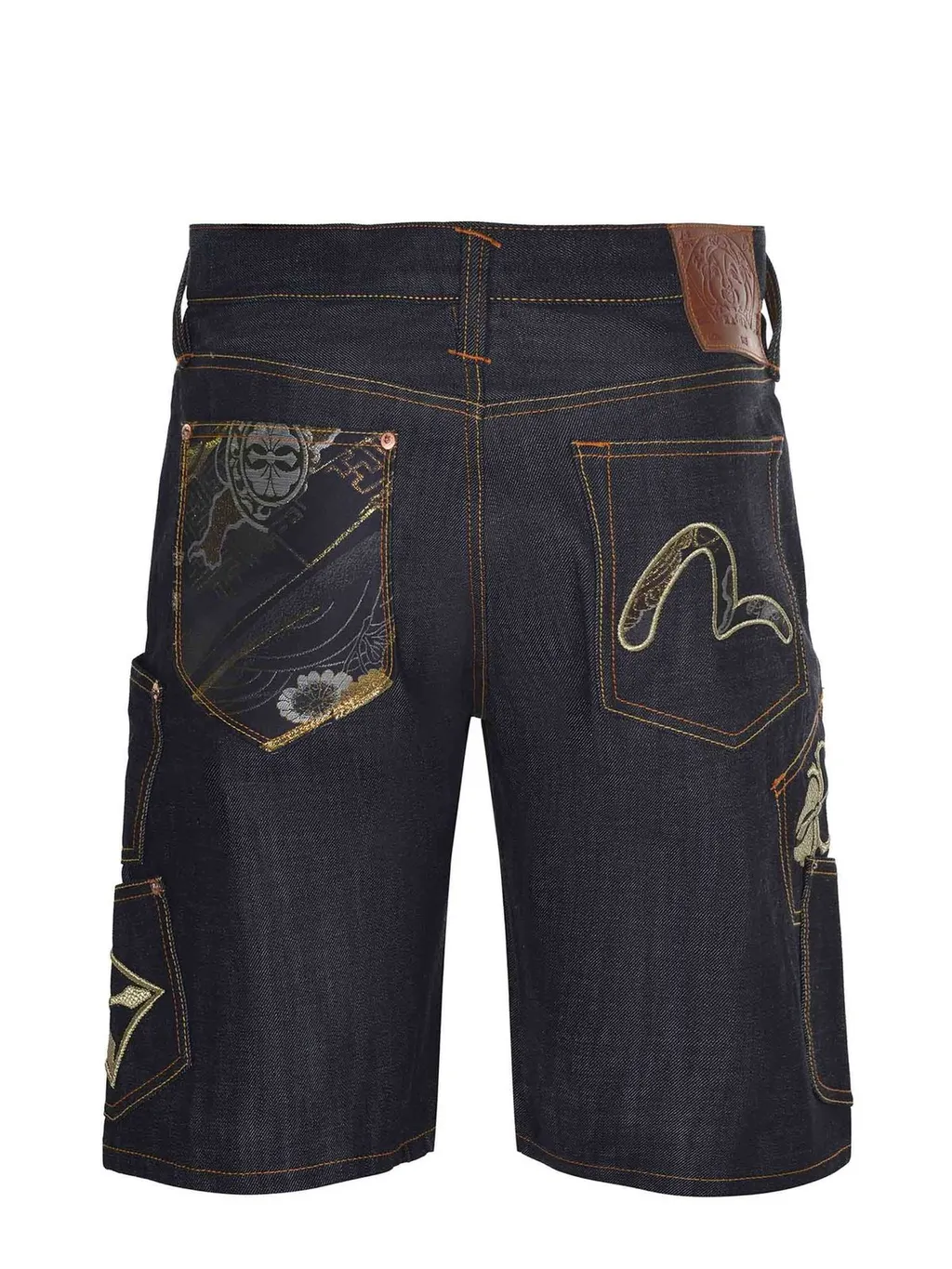 Evisu Embroidered Bermuda Shorts