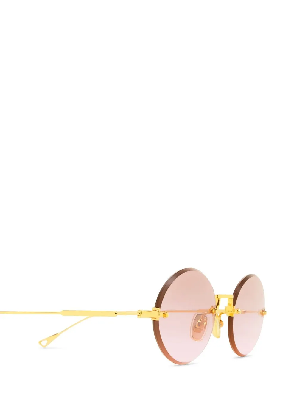Eyepetizer Met Oval Frame Sunglasses