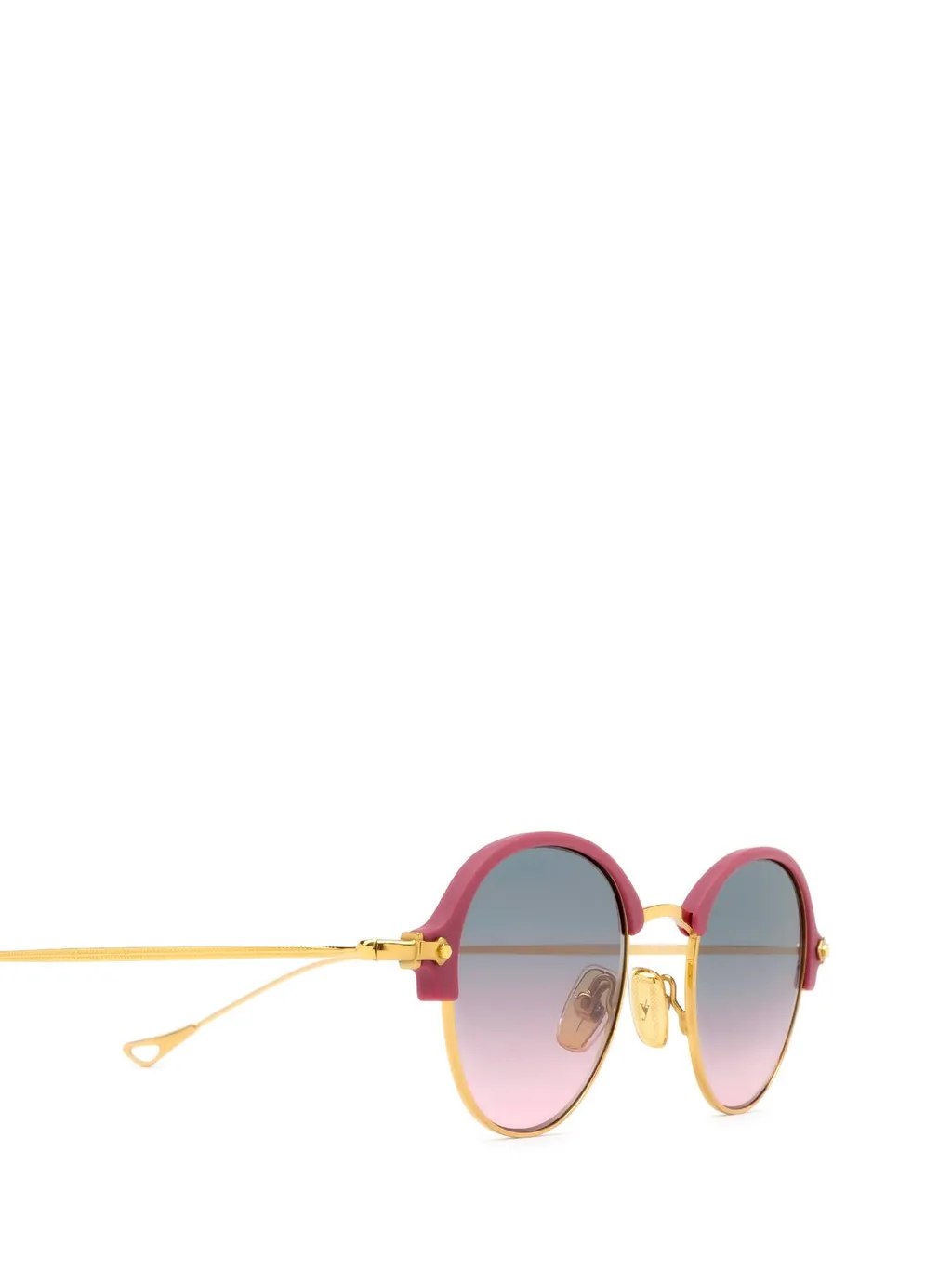 Eyepetizer Robert Oval Frame Sunglasses
