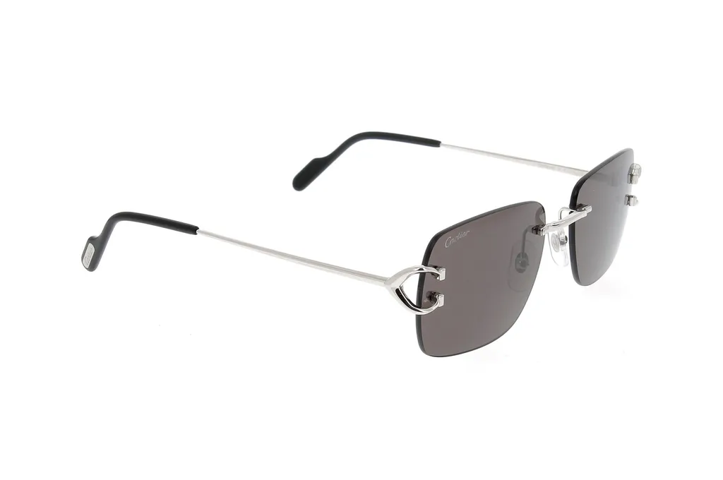 Cartier Rectangle Frame Sunglasses