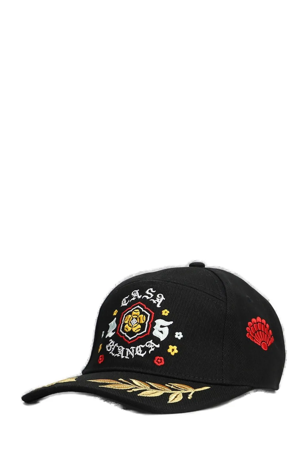 Casablanca Curved Peak Embroidered Cap