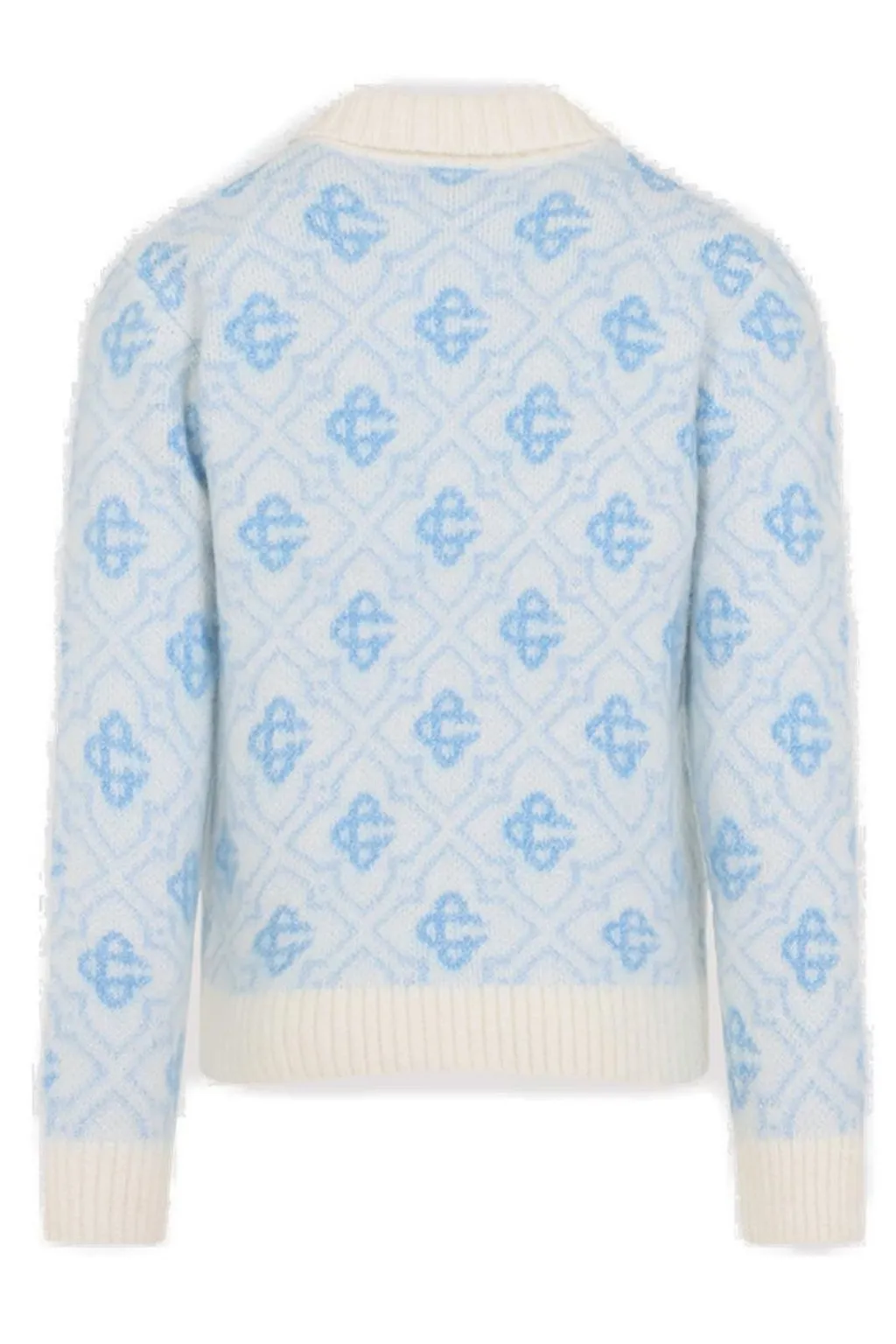 Casablanca Monogram Zipped Jumper