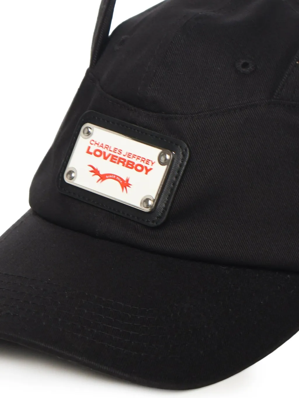 Charles Jeffrey Loverboy Logo Patch Ear Detail Hat