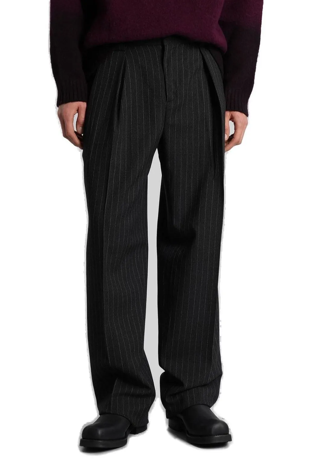 Danilo Paura Prinstriped Straight-Leg Trousers
