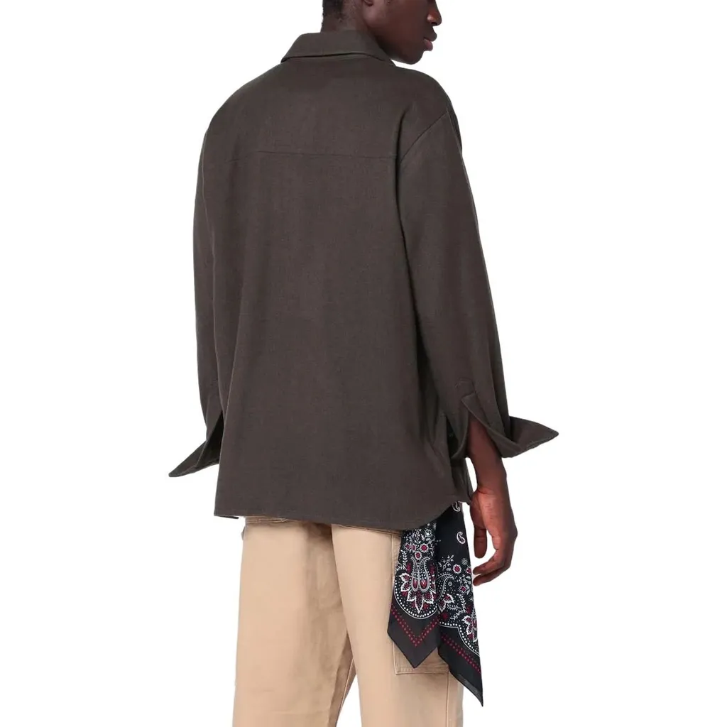 Destin Surl Overshirt Style Button-Up Shirt