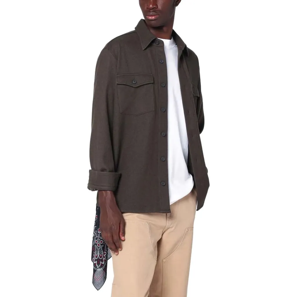Destin Surl Overshirt Style Button-Up Shirt