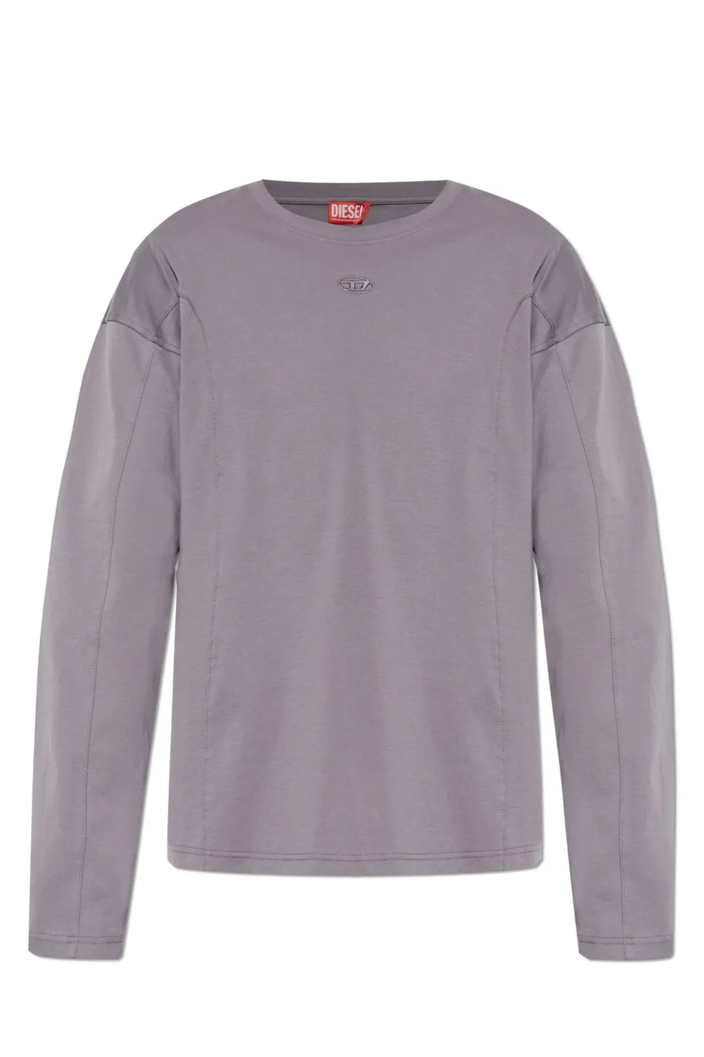 Diesel Oval-D Logo Long-Sleeved T-Shirt