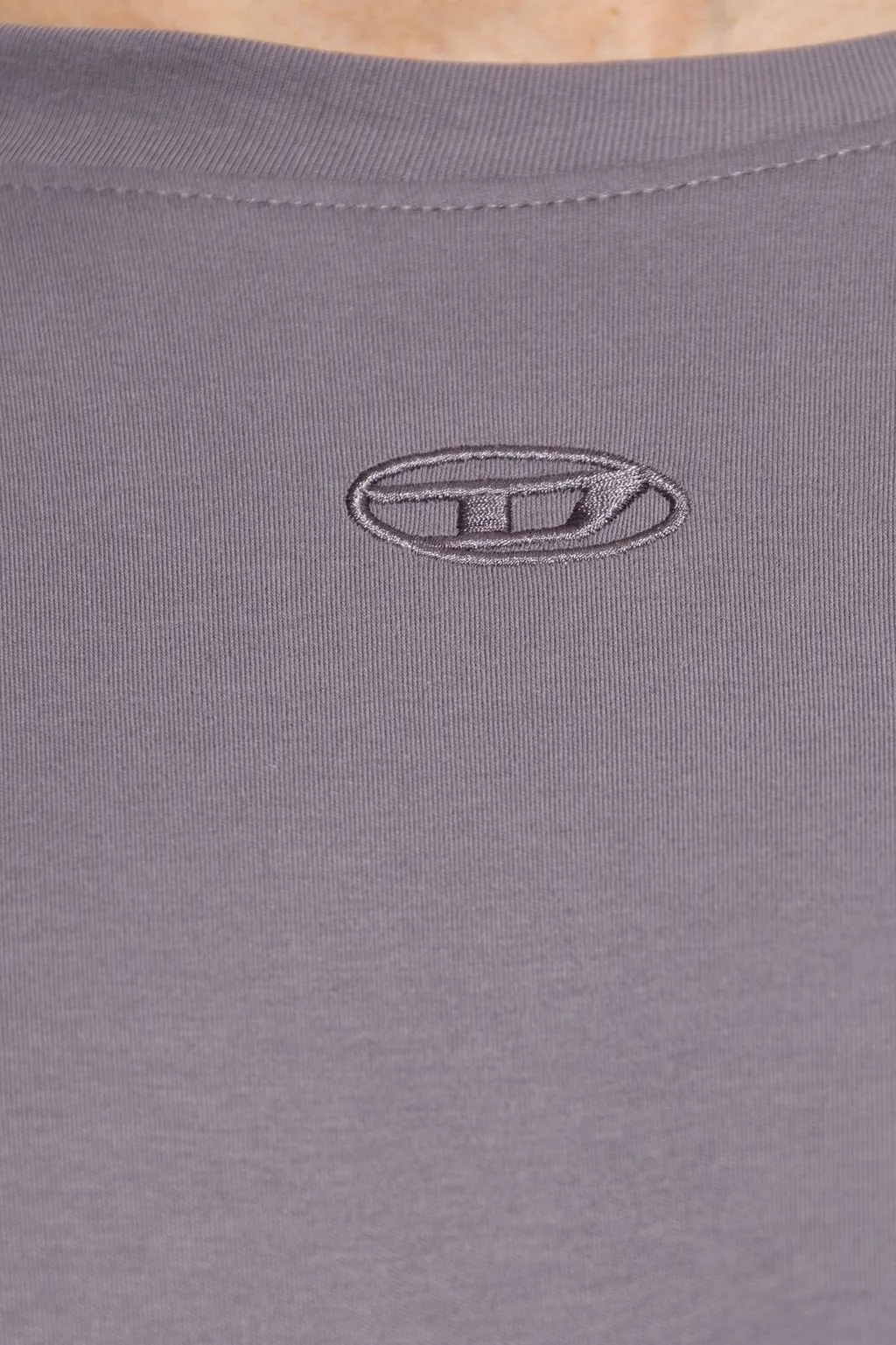Diesel Oval-D Logo Long-Sleeved T-Shirt