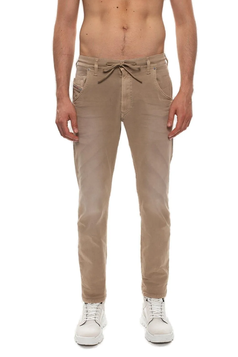Diesel Krooley-E-Ne Tapered Legs Jeans