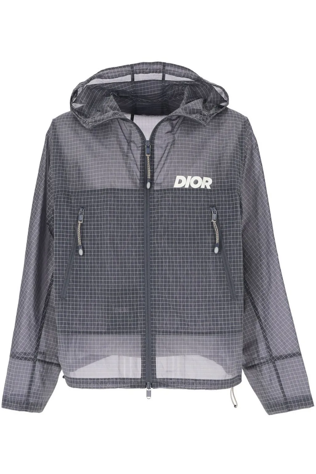 Dior Homme Hooded Zip-Up Casual Jacket