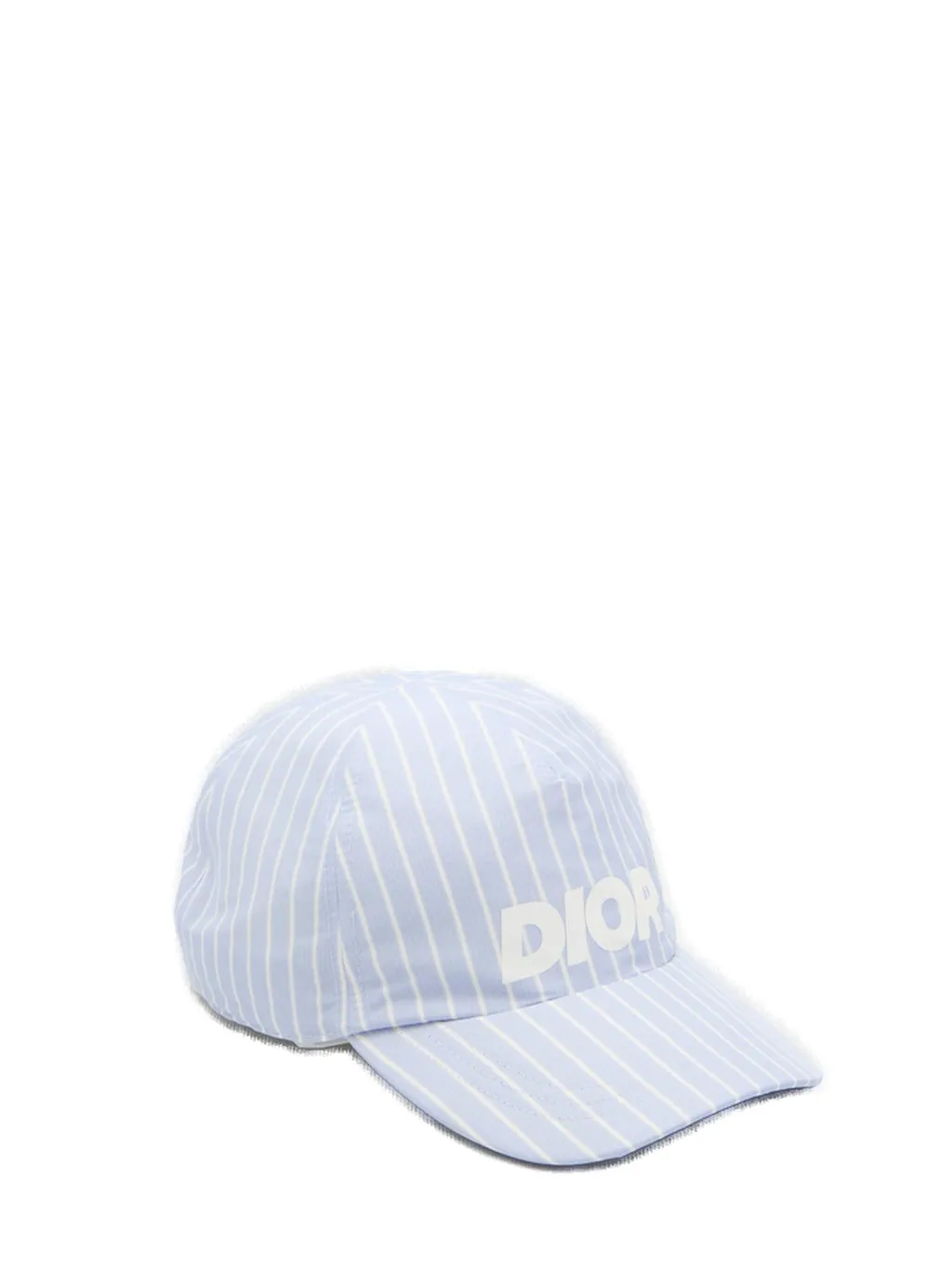 Dior Homme Logo Printed Striped Baseball Cap