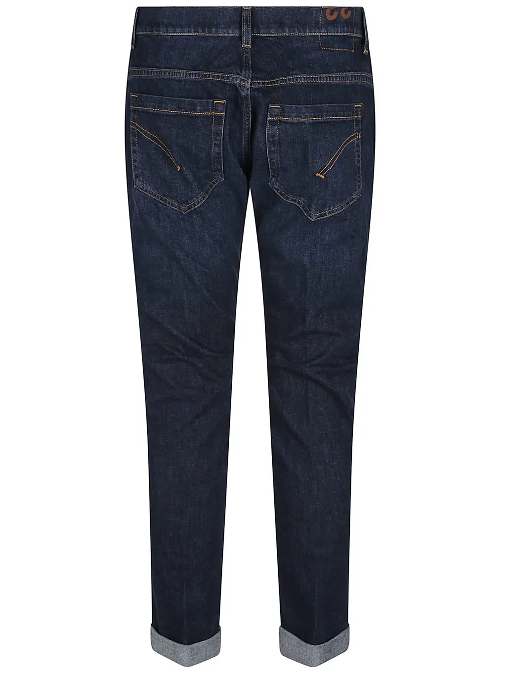 Dondup Cuffed Slim Fit Jeans