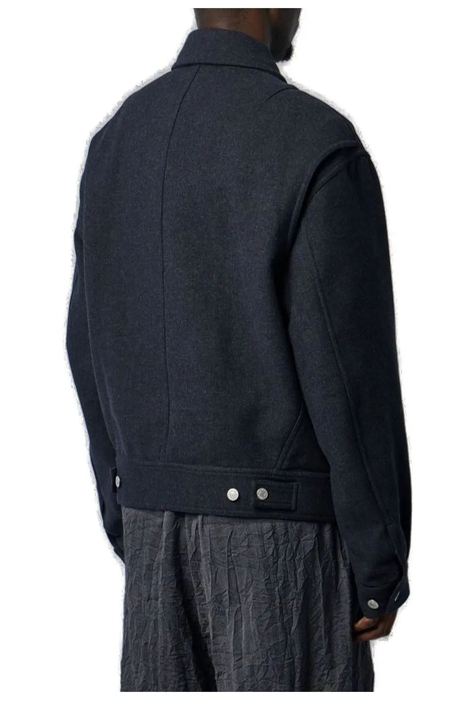 Dries Van Noten Long-Sleeved Straight-Hem Jacket