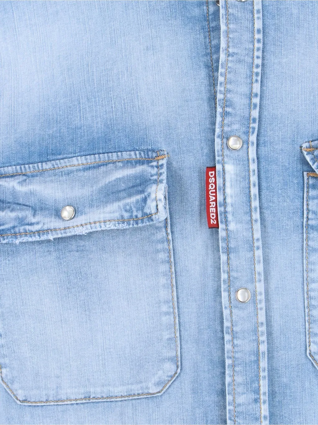 Dsquared2 Long Sleeved Denim Shirt