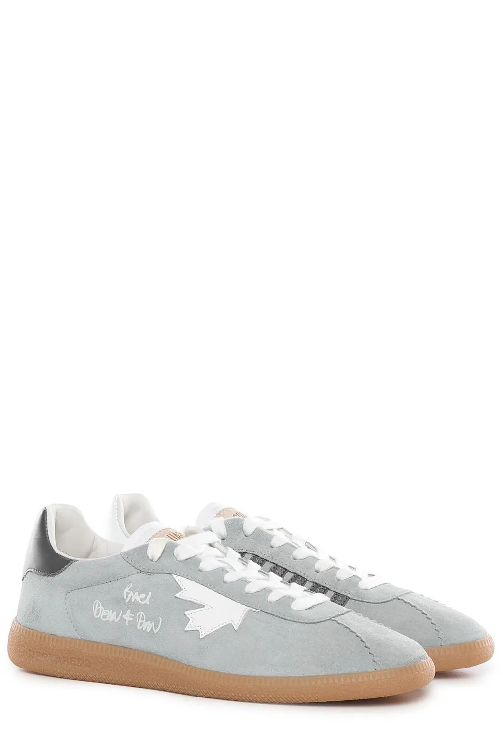 Dsquared2 Logo Patch Lace-Up Sneakers