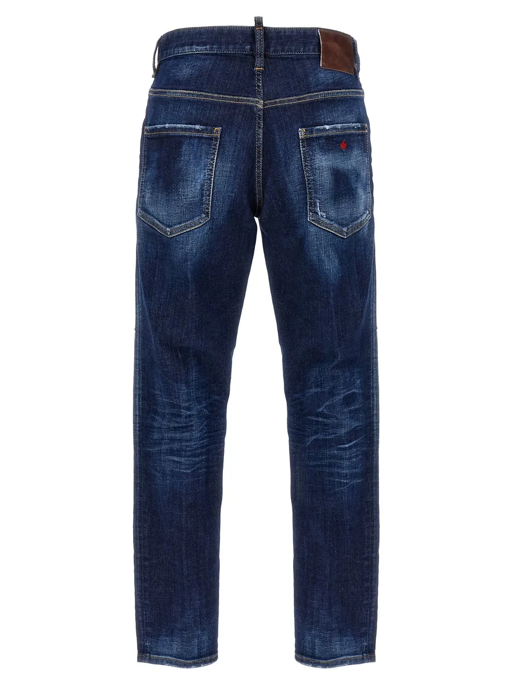 Dsquared2 Dark Basic Wash Skater Jeans