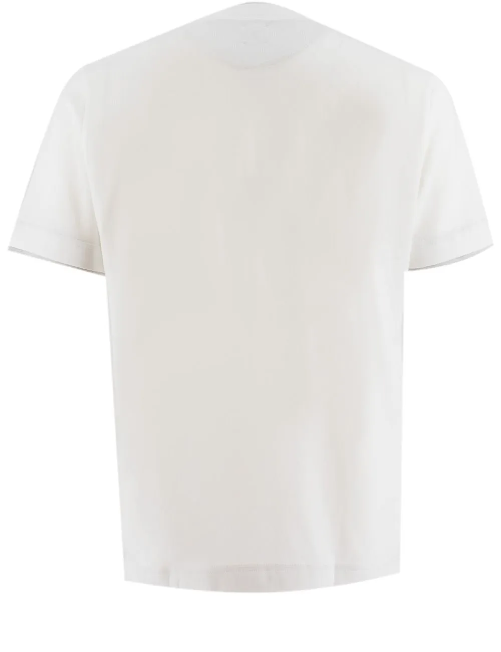 Eleventy Contrast Trim Crew-Neck T-Shirt