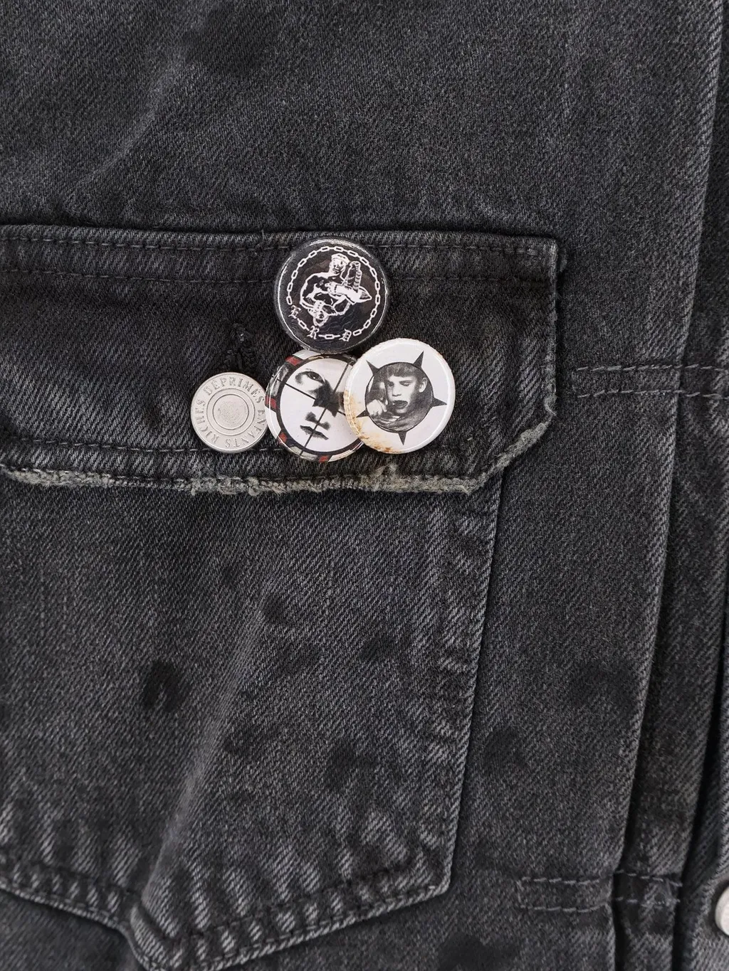 Enfants Riches DÉPrimÉS Pin-Embellished Jacket