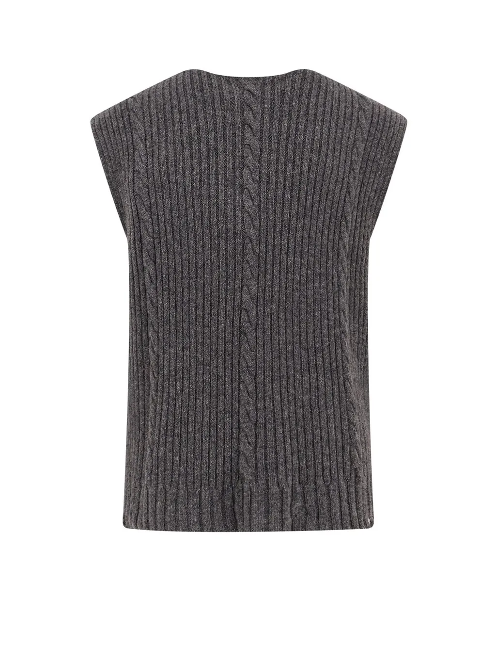 Enfants Riches DÉPrimÉS Cable Knit V-Neck Knitwear