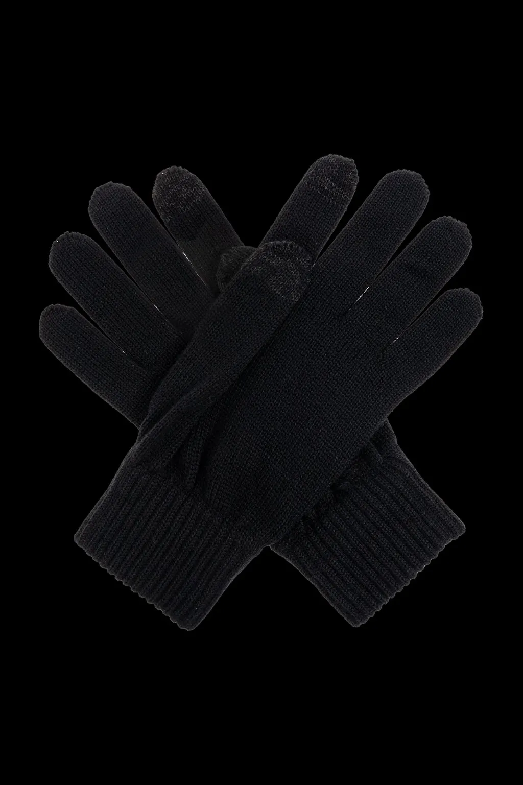 Emporio Armani Logo Patch Gloves